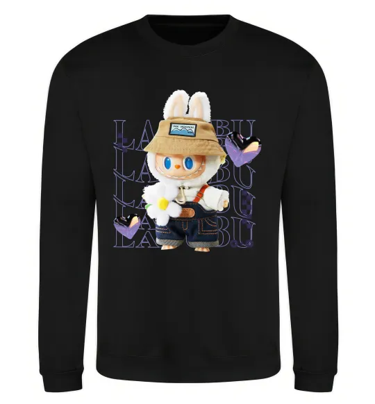 Світшот Fashion Labubu Чорний фото