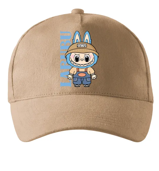 Кепка Labubu blue Пісочний фото