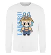 Світшот Labubu blue Білий фото
