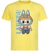 Чоловіча футболка Labubu blue Лимонний фото