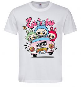 Чоловіча футболка Labubu exciting macaron Чоловіча футболка Labubu exciting macaron
