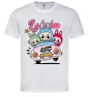 Чоловіча футболка Labubu exciting macaron Білий Чоловіча футболка Labubu exciting macaron Білий фото