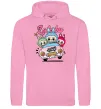 Чоловіча толстовка (худі) Labubu exciting macaron Рожевий фото