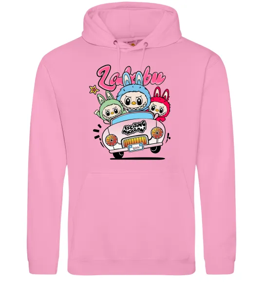 Жіноча толстовка (худі) Labubu exciting macaron Рожевий фото