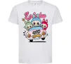 Дитяча футболка Labubu exciting macaron Білий фото