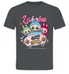 Чоловіча футболка Labubu exciting macaron Графіт Чоловіча футболка Labubu exciting macaron Графіт фото