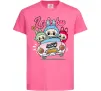 Дитяча футболка Labubu exciting macaron Яскраво-рожевий фото