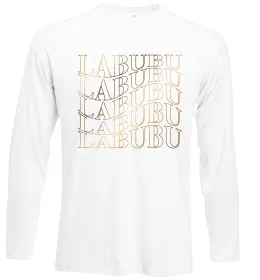 Лонгслив Cute Labubu Белый фото