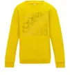 Детский Свитшот Labubu золотий напис Солнечно желтый фото