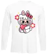 Лонгслів Labubu Hello Kitty Білий фото