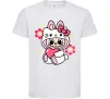Дитяча футболка Labubu Hello Kitty Білий фото