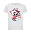 Дитяча футболка Labubu Hello Kitty Білий фото