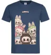 Чоловіча футболка Labubu Темно-синій Чоловіча футболка Labubu Темно-синій фото