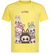 Чоловіча футболка Labubu Лимонний Чоловіча футболка Labubu Лимонний фото