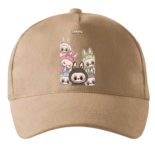 Кепка Labubu Пісочний фото