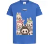 Дитяча футболка Labubu Яскраво-синій фото