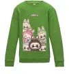 Детский Свитшот Labubu Лаймовый фото