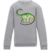 Детский Свитшот Апатозавр Серый меланж Детский Свитшот Апатозавр Серый меланж фото