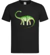 Мужская футболка Апатозавр Черный фото