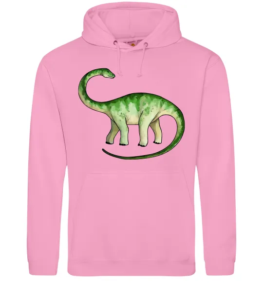 Чоловіча толстовка (худі) Апатозавр Рожевий фото