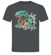 Мужская футболка Динозавр Рекс Графит фото
