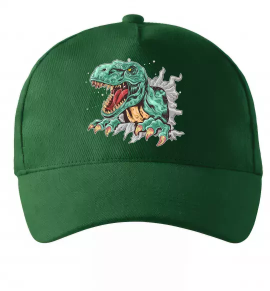 Кепка Динозавр Рекс Темно-зелений фото