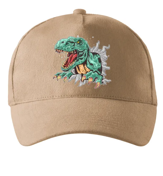 Кепка Динозавр Рекс Песочный фото