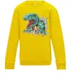 Детский Свитшот Динозавр Рекс Солнечно желтый фото
