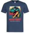 Мужская футболка Динозаври never forget Темно-синий фото