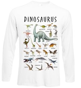Лонгслив Види динозаврів