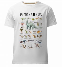 Мужская премиум футболка Види динозаврів