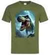 Мужская футболка Thunder Rex Оливковый фото