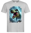 Мужская футболка Thunder Rex Серый фото