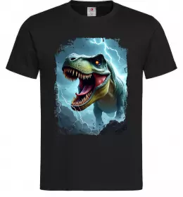Мужская футболка Thunder Rex Черный фото