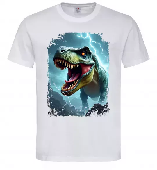 Мужская футболка Thunder Rex Белый фото