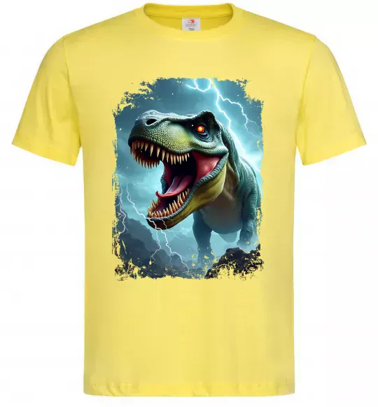 Мужская футболка Thunder Rex Лимонный фото