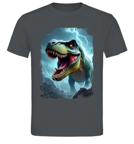 Мужская футболка Thunder Rex Графит фото