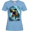 Жіноча футболка Thunder Rex Блакитний фото