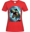 Жіноча футболка Thunder Rex Червоний фото
