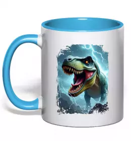 Чашка с цветной ручкой