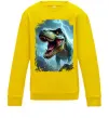 Детский Свитшот Thunder Rex Солнечно желтый фото