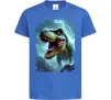 Детская футболка Thunder Rex Ярко-синий фото