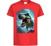 Детская футболка Thunder Rex Красный фото