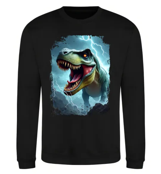 Світшот Thunder Rex Чорний фото
