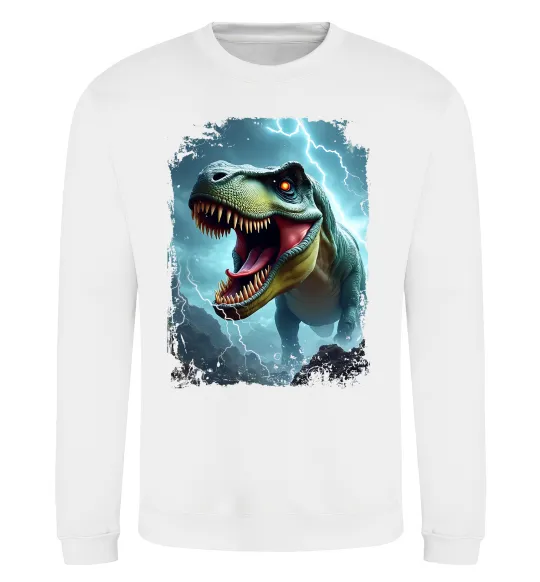 Світшот Thunder Rex Білий фото