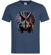 Мужская футболка Трицератопс Темно-синий фото