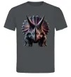 Мужская футболка Трицератопс Графит фото