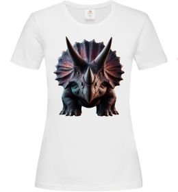 Жіноча футболка Трицератопс