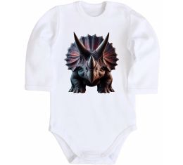 Дитячий бодік Трицератопс