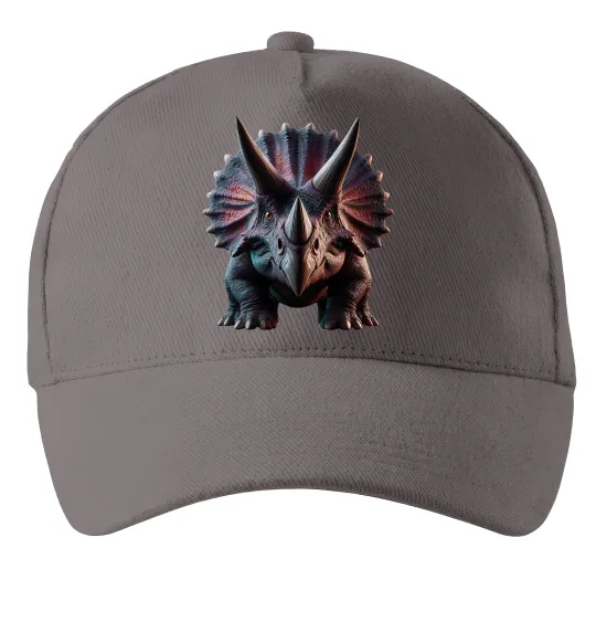 Кепка Трицератопс Серый фото